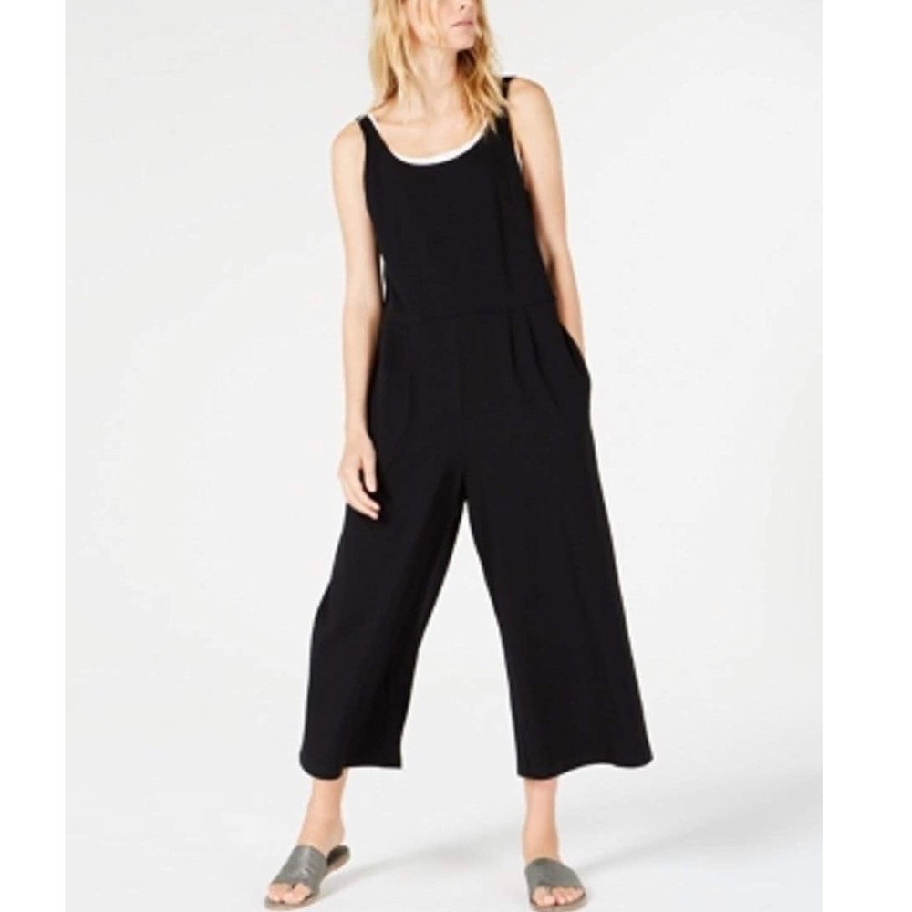 Eileen Fisher Tencel Jersey Cami Jumpsuit